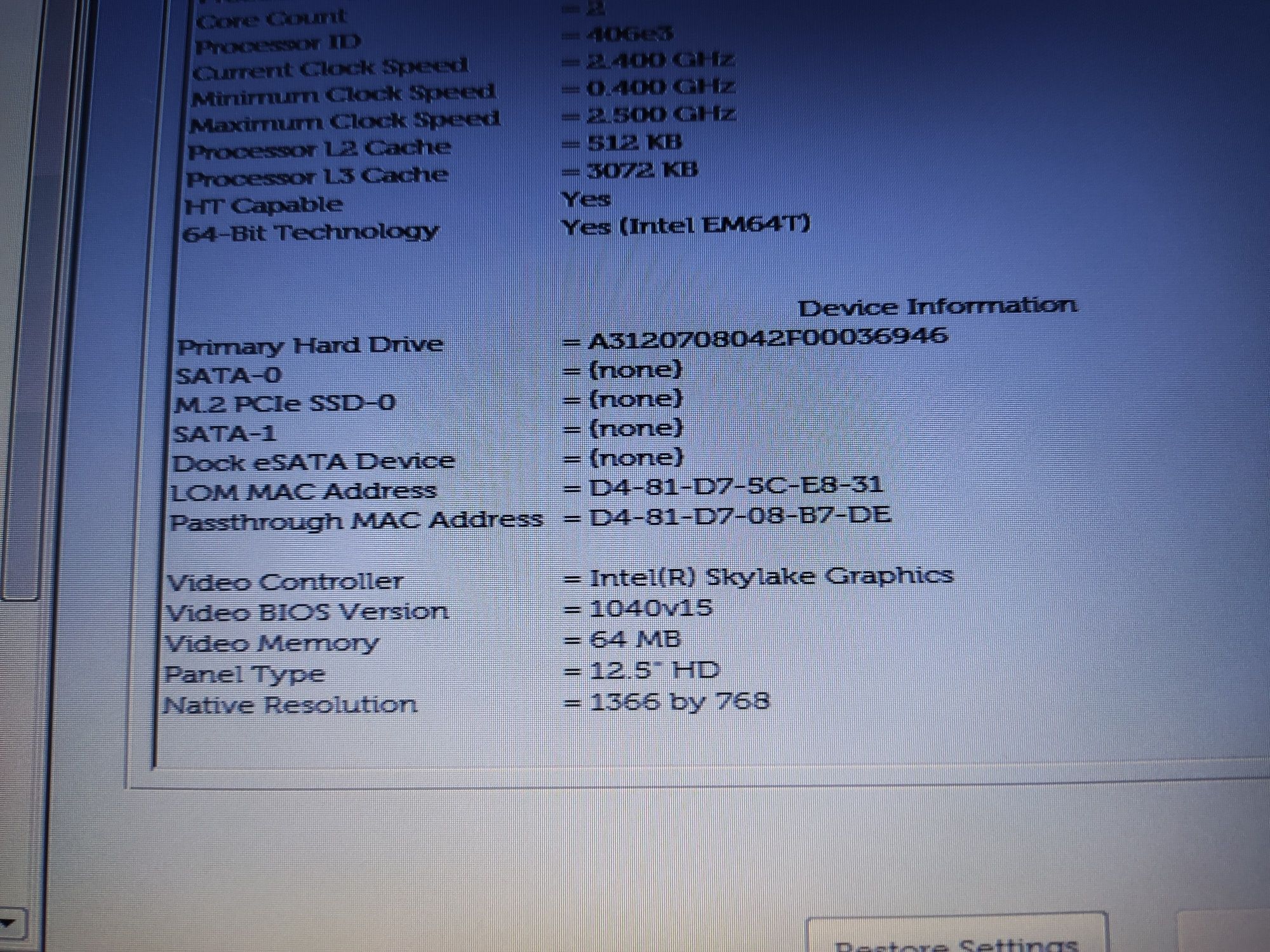 Dell Latitude 5270