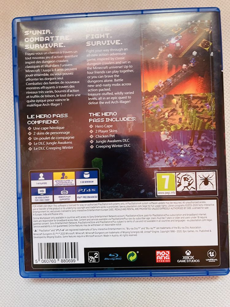 Minecraft Dungeons PS4 /PS5