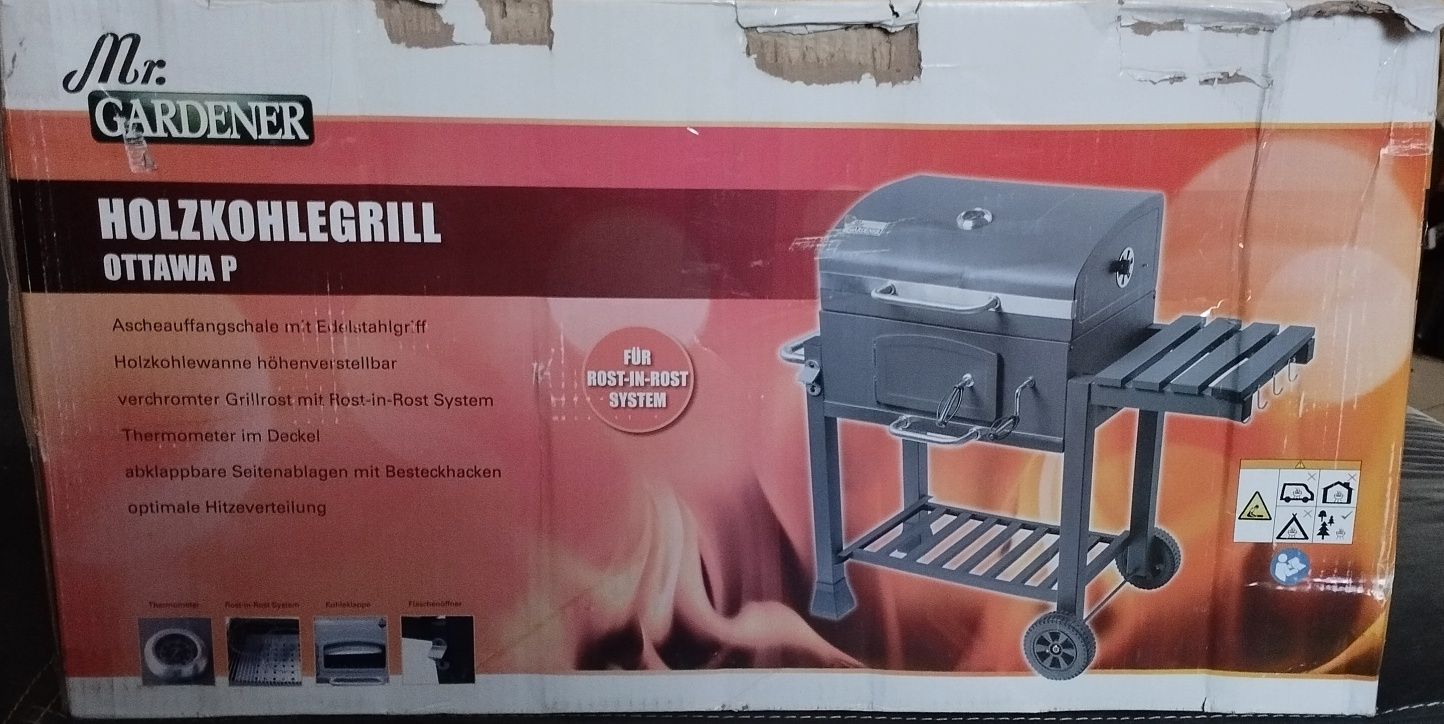 Grill węglowy Mr Gardener