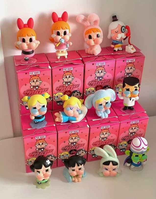 Powerpuff Girls Crybaby - 10 caixas POPmart