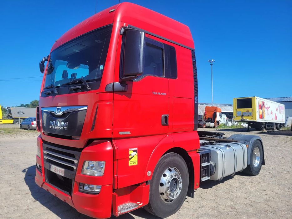MAN TGX XLX 18.460  STANDARD-retarder -orginalny wywrot -import Belgia -ładny