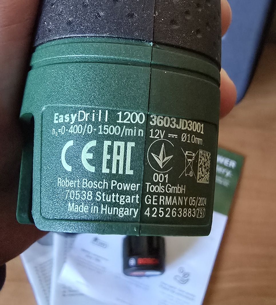 Bosch шуруповнрт 12v 2ah акб 100% оригінал