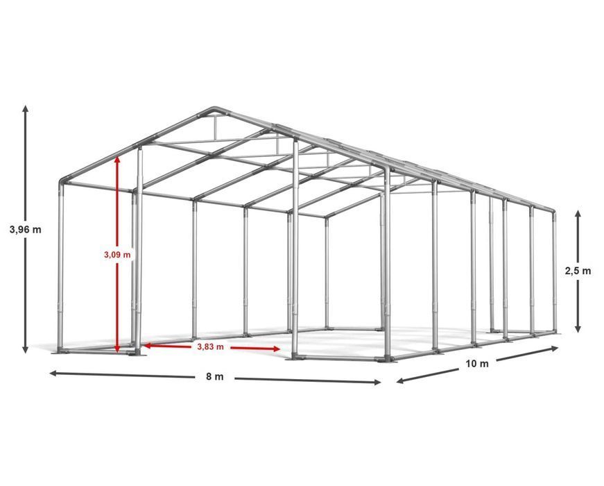 8x10x2,5m Namiot Imprezowy wiata altana Namiot do ogrodu