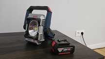 [Zakupiona] Lampa Bosch GLI 18V-2200C Professional + Akumulator Bosch