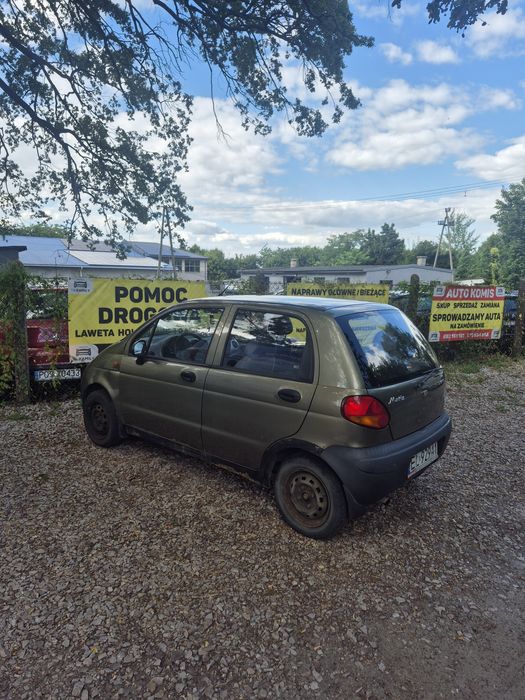 Daewoo Matiz 0.8 benyzna 2002 rok mozliwa zamiana