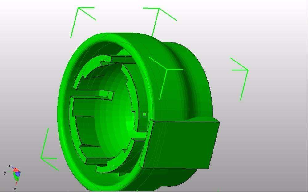 3D модель держателя для шара