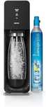 Saturator Sodastream source black + 3 naboje + nowa butelka
