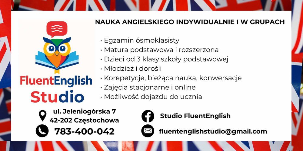 Angielski korepetycje w grupach egzamin ósmoklasisty dorośli matura