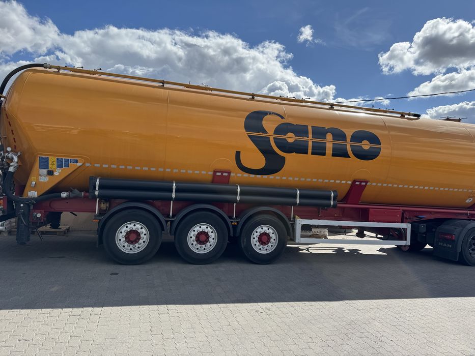 Naczepa silos feldbinder kip 60m