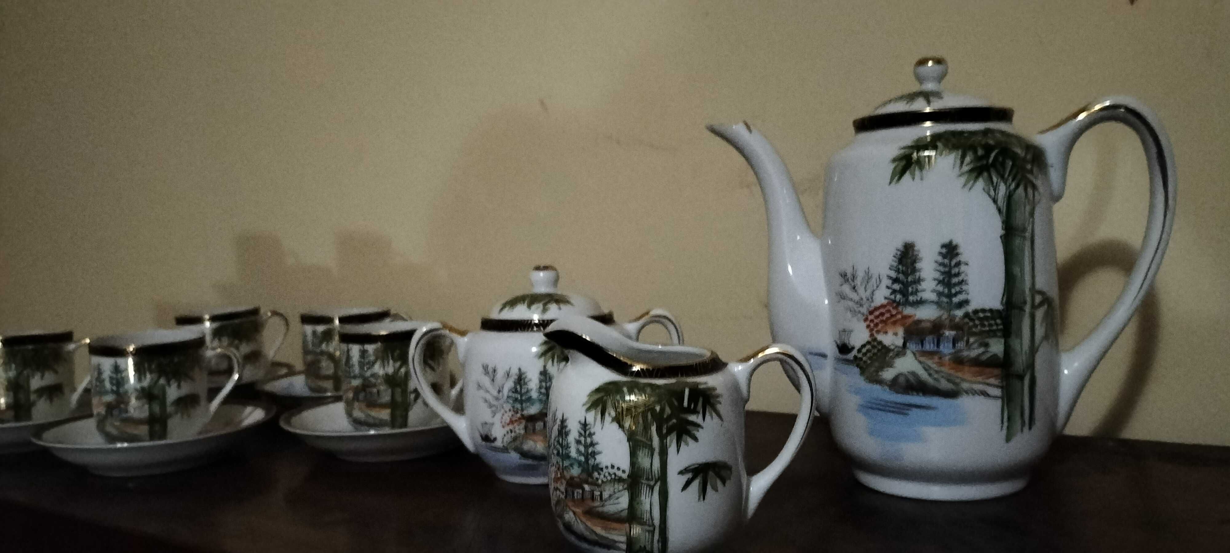 Serviço de chá porcelana chinesa