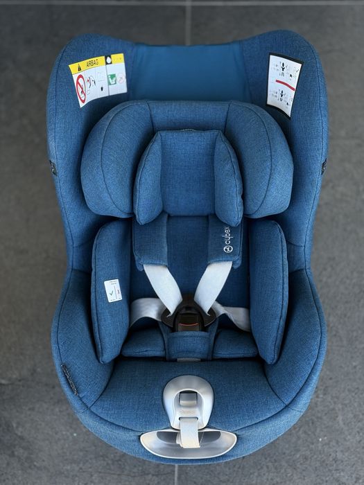 Дитяче автокрісло Cybex Sirona Z2 i-size + базаZ isofix + літній чохол