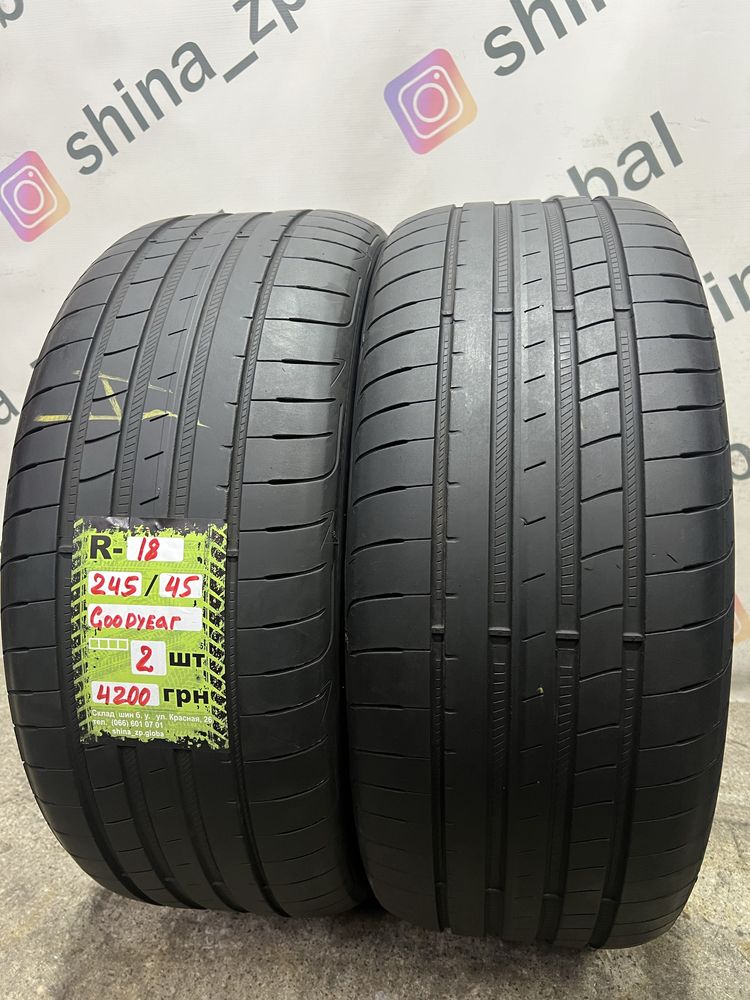 R18 245/45, Hankook, 3900/2 шт