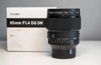 Sigma 1.4 85mm DG DN ART SONY