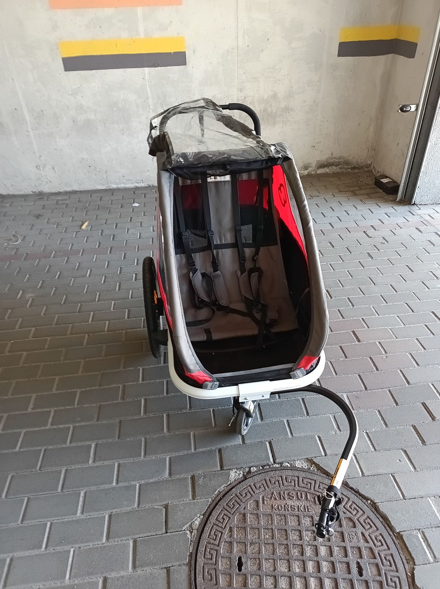 Wózek rowerowy - Hamax Travel