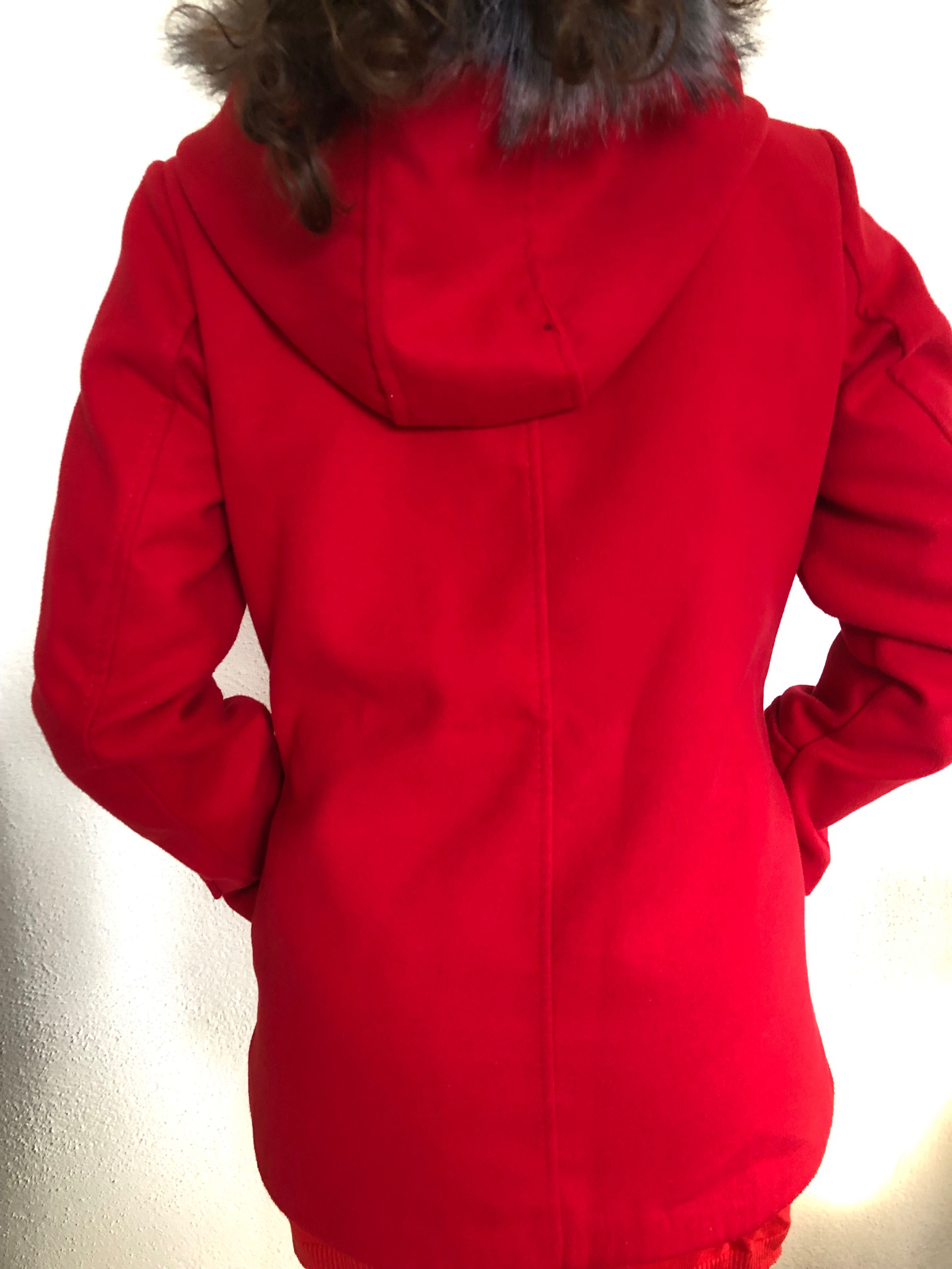 Casaco fazenda vermelho