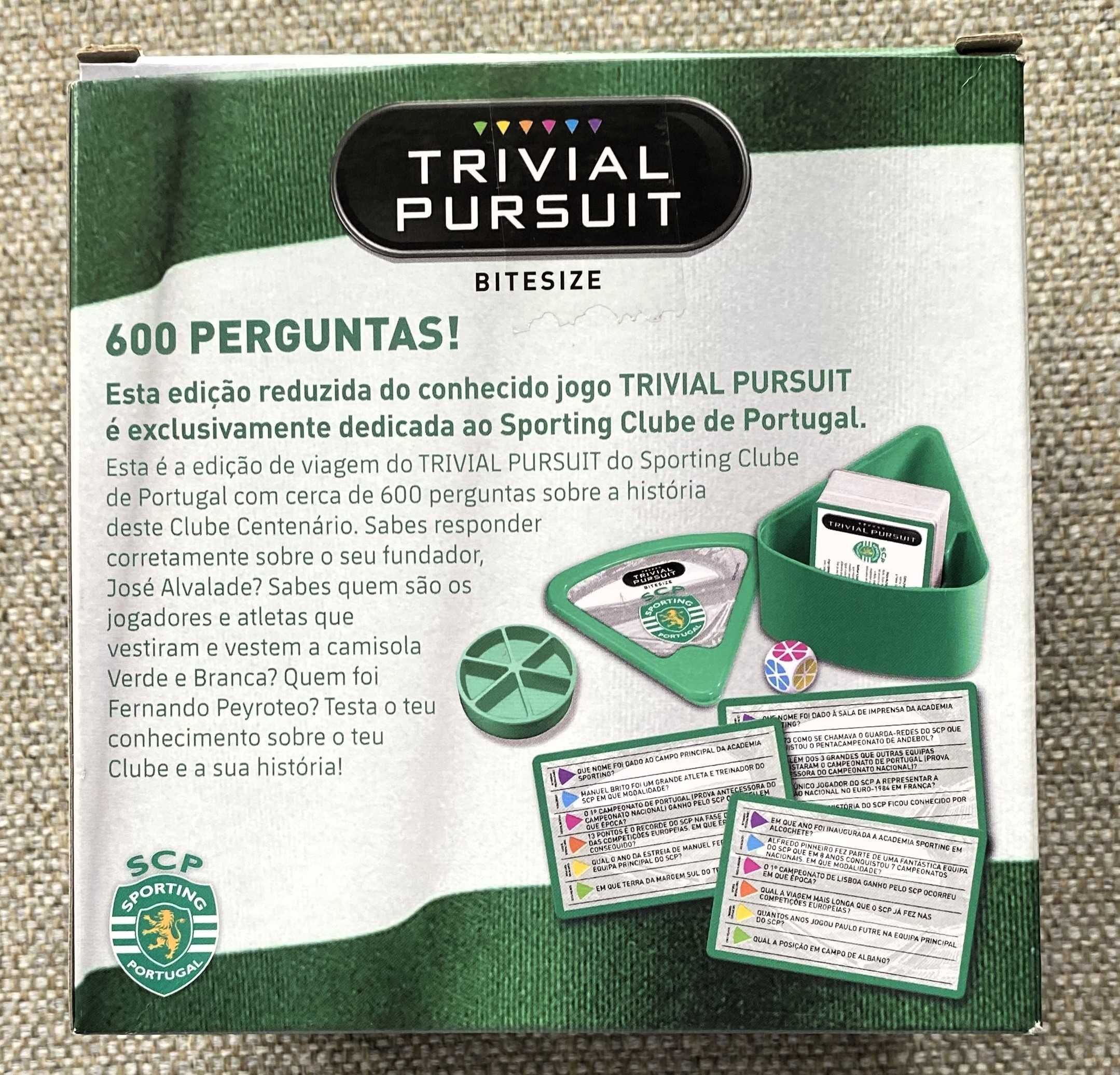 Trivial Pursuit Bitesize Sporting Clube de Portugal - Muito Bom Estado