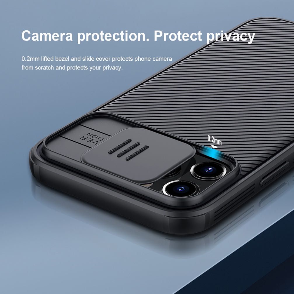 Защитный чехол для камеры IPhone 12/12 Pro. Цвет: Black.