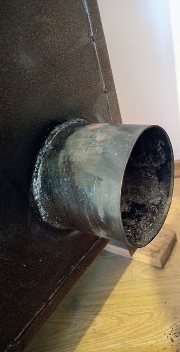 Piec kaflowy koza płyta kocioł