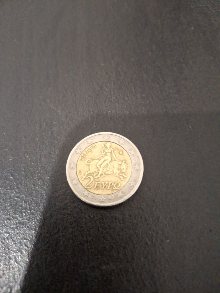 Moeda 2€ Grécia 2002 RARA