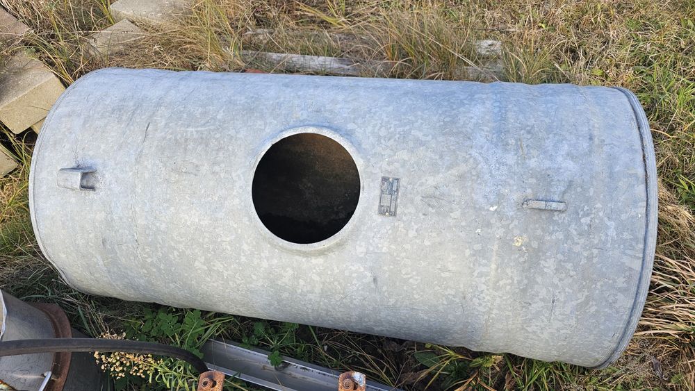 Beczka stalowa ocynkowana