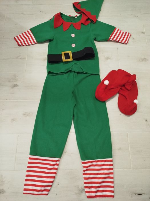 Strój elfa 5/6 lat