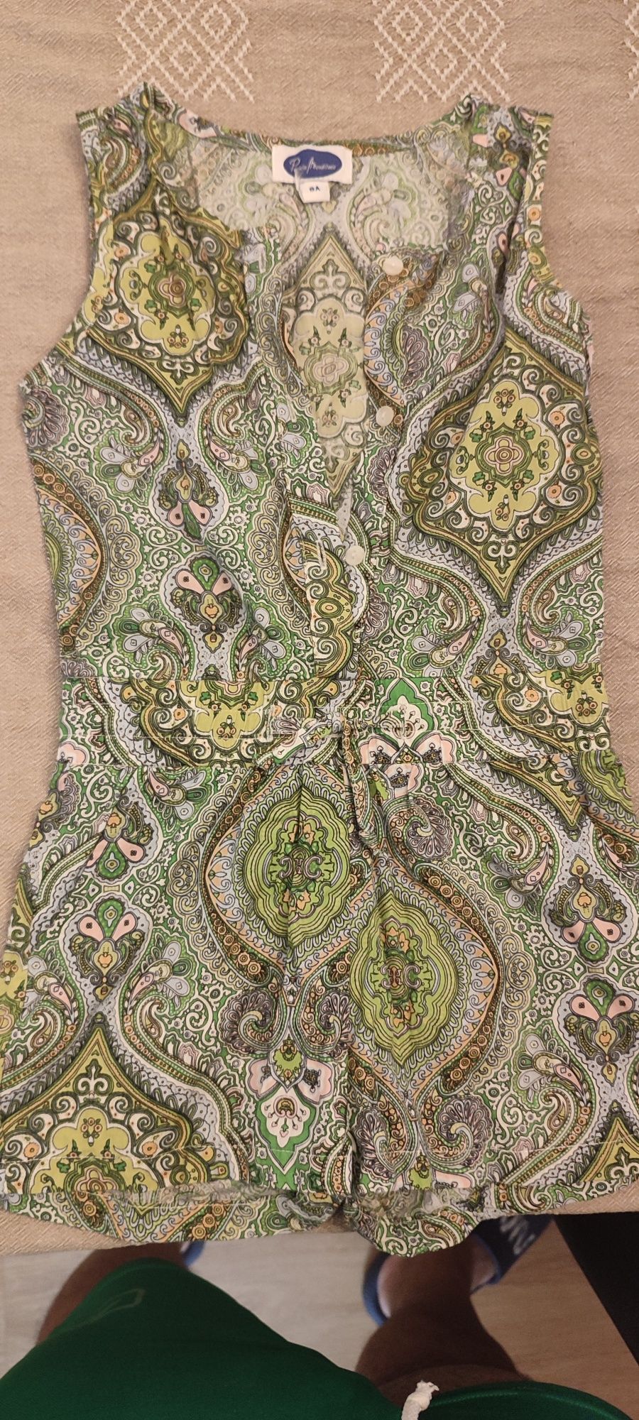 Vestido calção de verão 8 anos