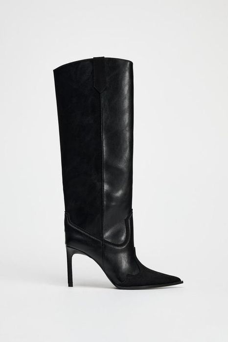 Казаки сапоги Zara