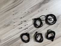 Zestaw kabli magnetycznych usb typu c micro usb oraz lightning