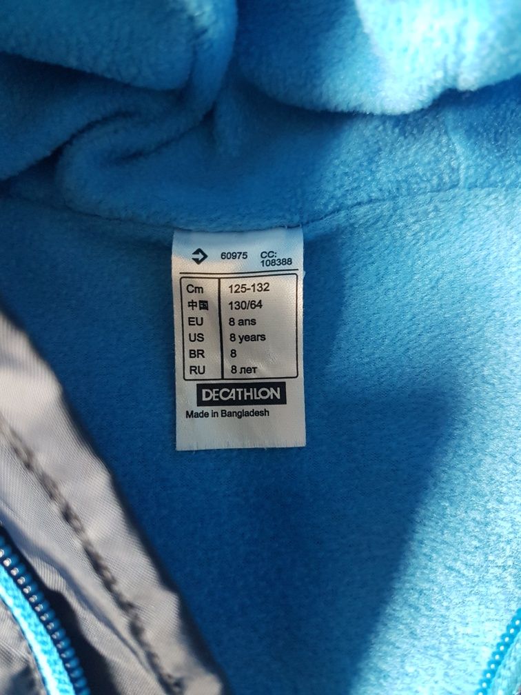Kurtka Decathlon Quechua przeciwdeszczowa