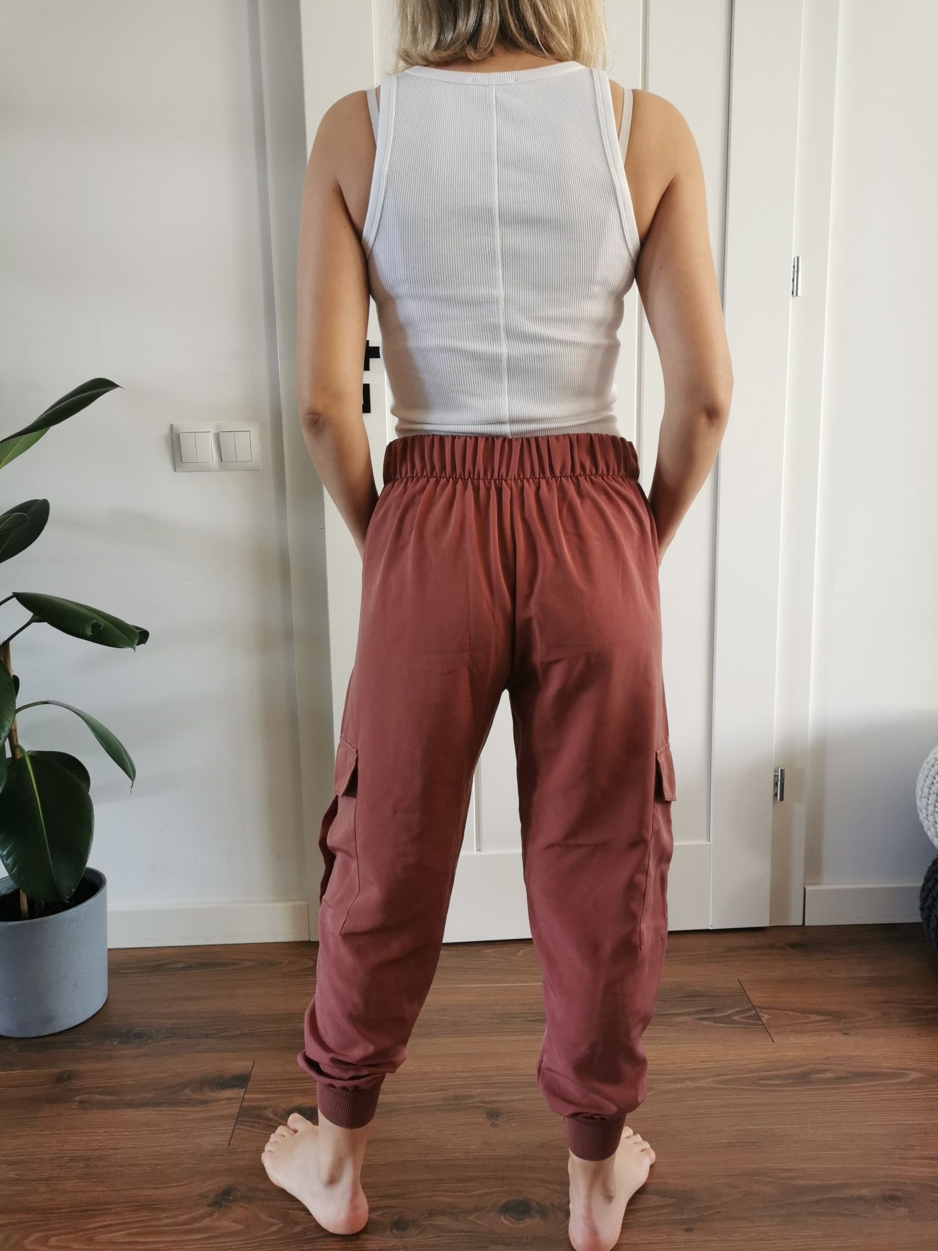 Spodnie joggery Zara xs 34