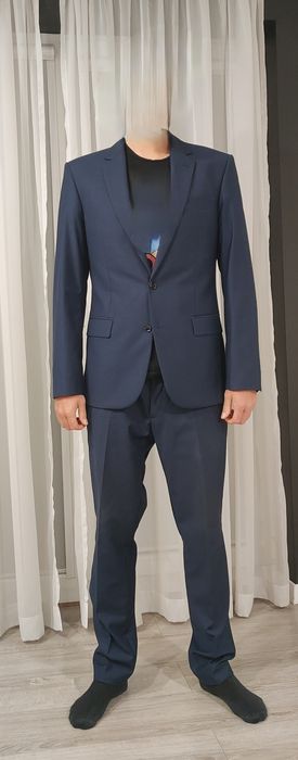 Garnitur niebieski Recman