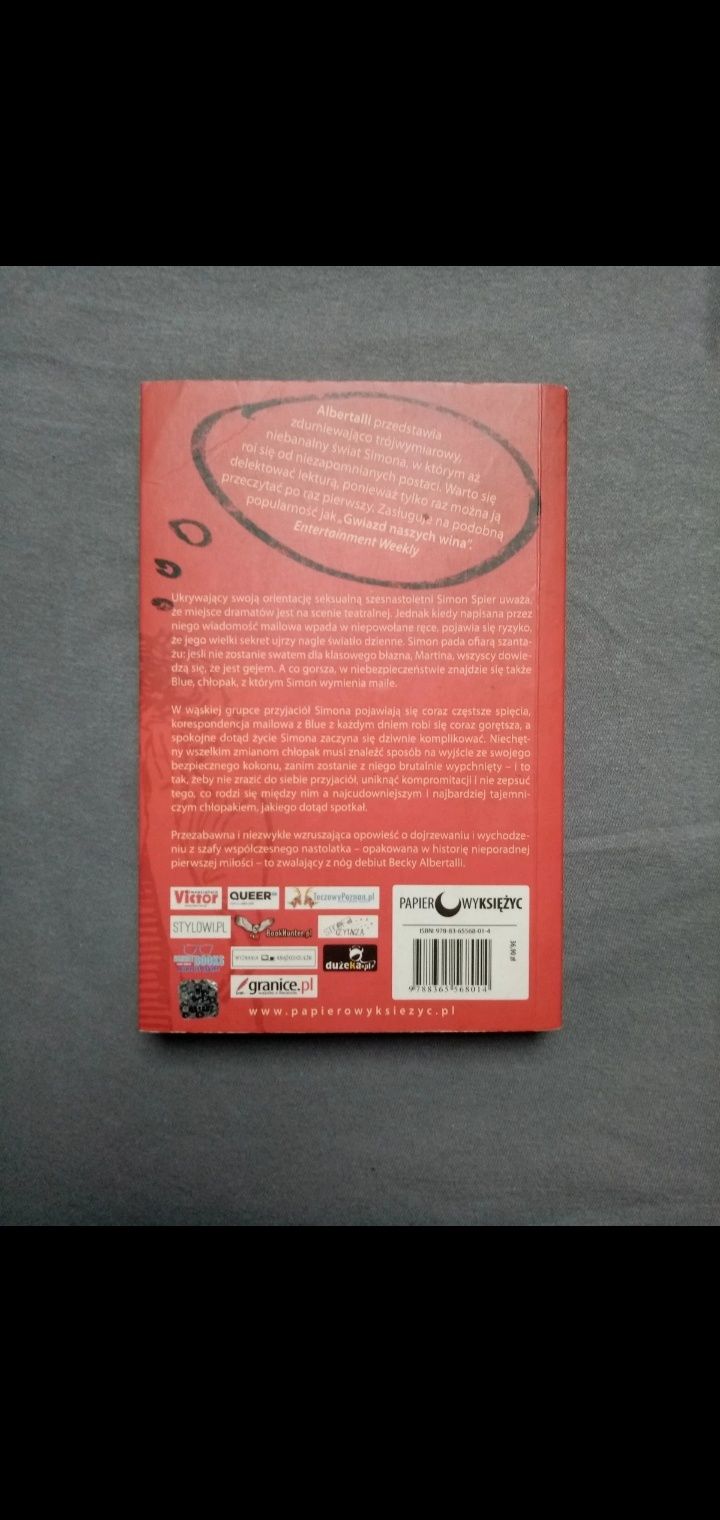 Książka Simon i inni homo sapiens Becky Albertalli