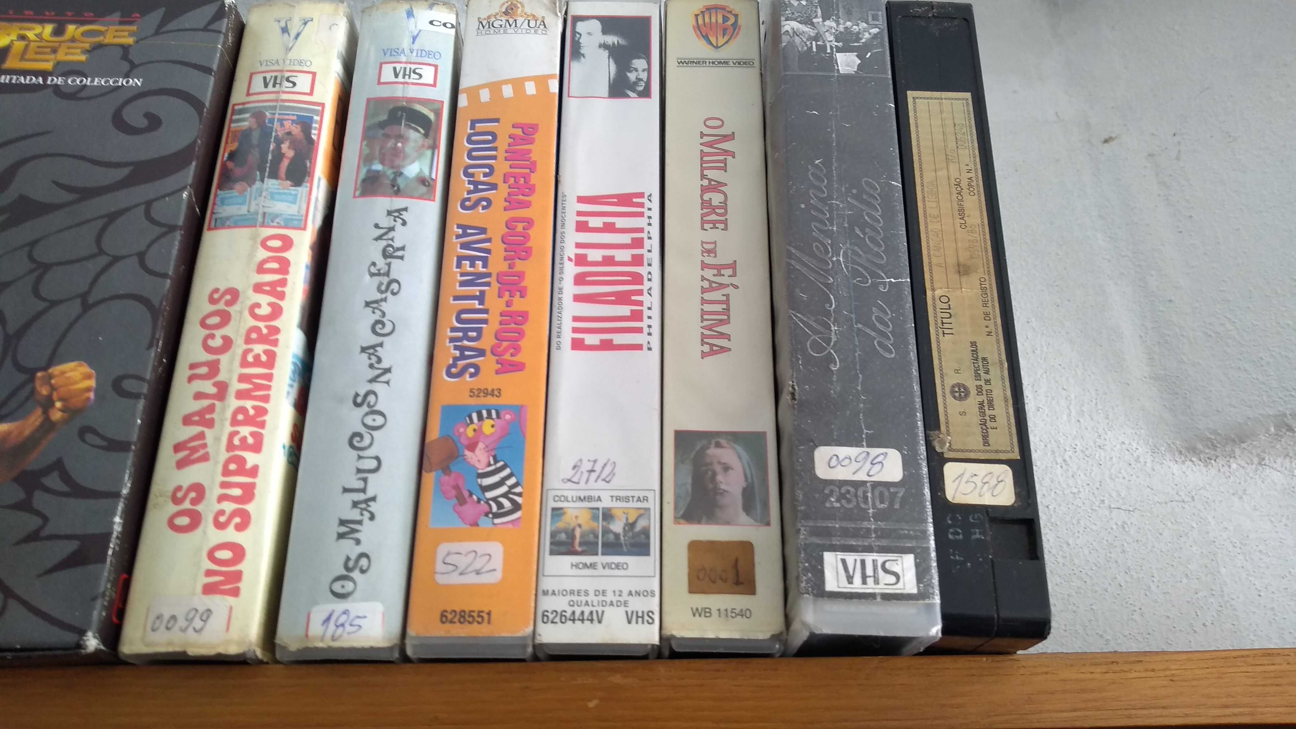 Vendo cassetes VHS proveniente de vídeo clube