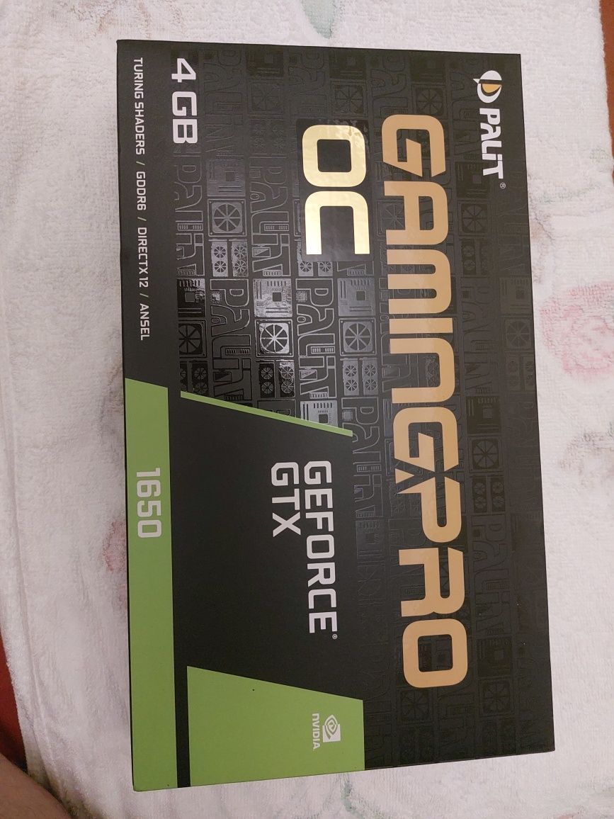 Запечатанная видеокарта GF GTX 1650(4Gb) Gddr 6.Gaming pro.Palit.