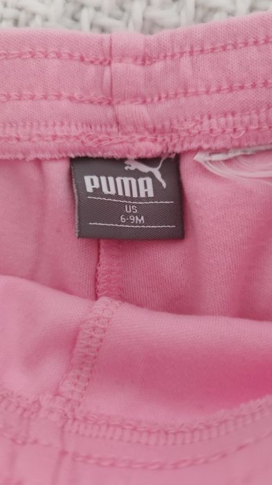 Różowe spodnie PUMA rozm. 74