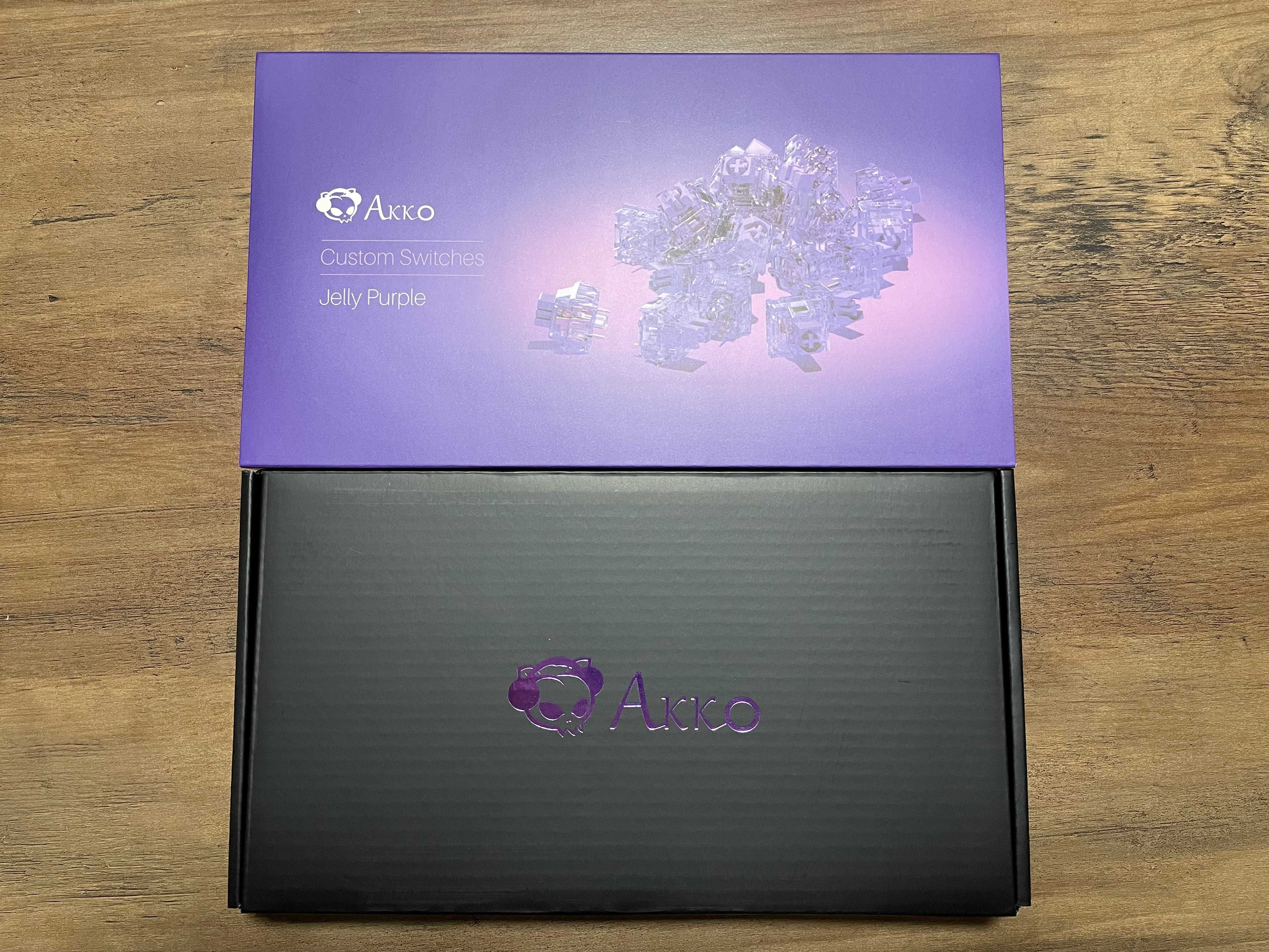 Akko CS Jelly Purple Switch (90pcs) przełączniki