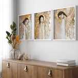 Zestaw plakatów - 3x 50x70cm Śpiące Anioły (set157)