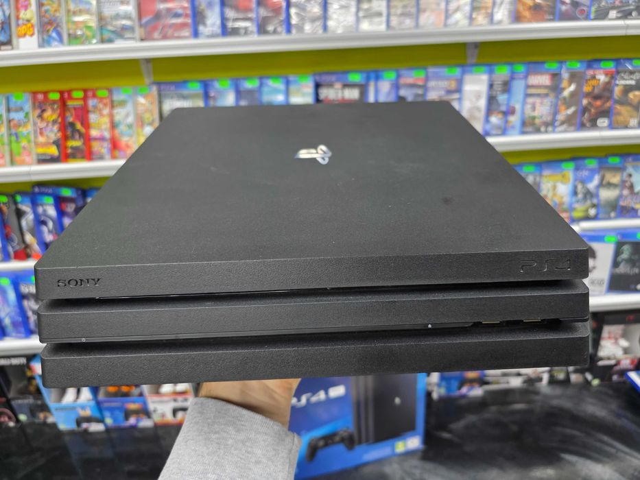Konsola Playstation 4 PS4 PRO 1TB + 10 gier Gwar 6 mies SKLEP ZAMIANA