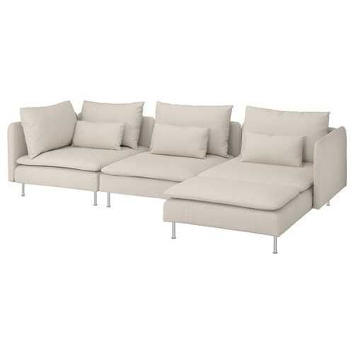 Sofa SODERHAMN 4-osobowa Tallmyra jasnozielony Ikea transport GRATIS