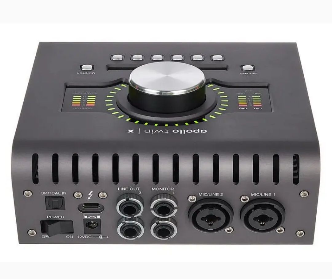 Universal Audio Apollo TWIN X QUAD thanderbolt (4-е DSP процессора)