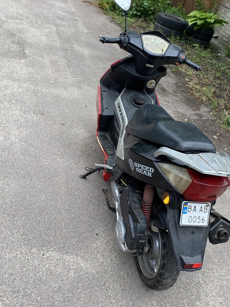 Скутер speed gear 150cc на документах