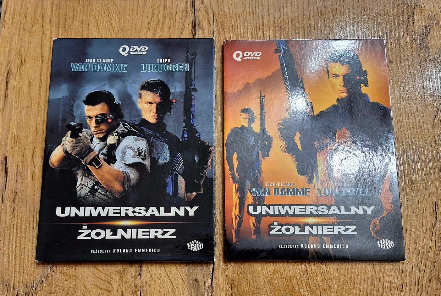 Pakiet filmów DVD. Uniwersalny żołnierz, Mucha, Gatunek, Skazani na Sh