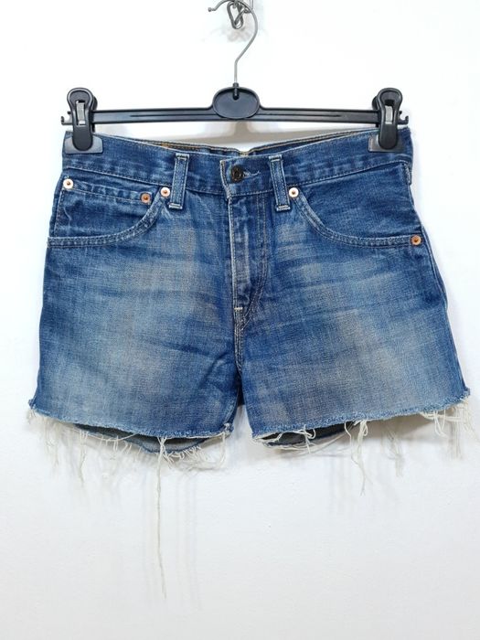 Spodenki szorty jeansowe damskie Levis 525 04 W28 XS Pas 72cm