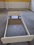 Estrutura cama 190x90 com rodas