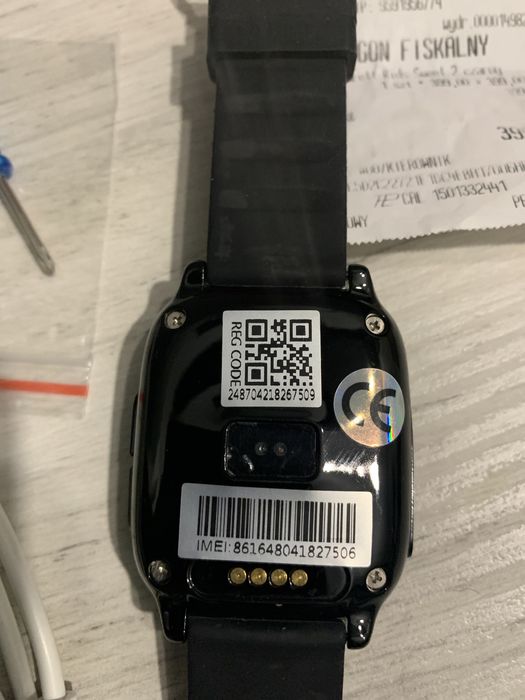 Smartwatch zegarek Garett kids sweet 2 czarny . Wodoszczelny