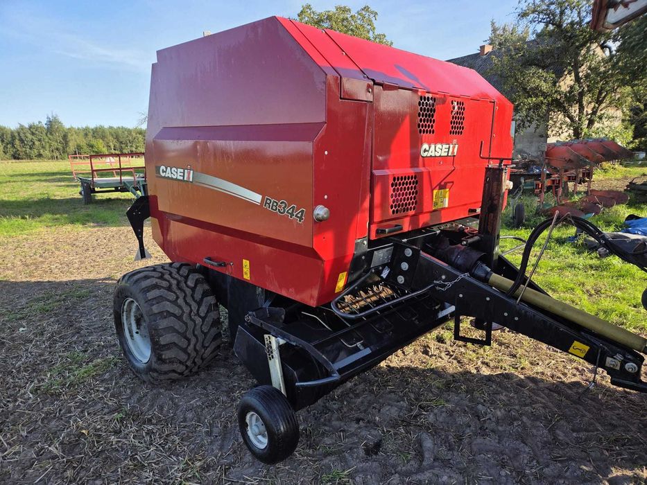 Prasa Case RB344, Kverneland VD100 4 skibowy