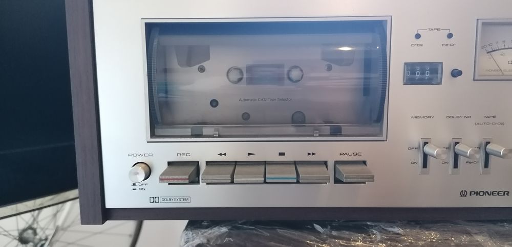 Pioneer stereo cassette tape deck CT-F7272