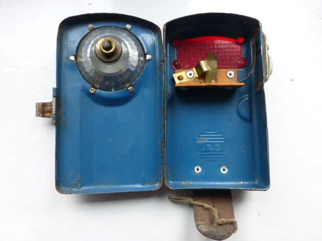 Stara Latarka Lampka PRL Vintage Zabytek
