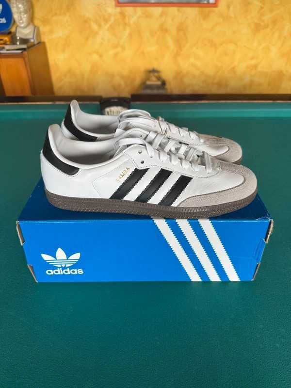 "Buty damskie Trampki" adidas Samba Biały r.39