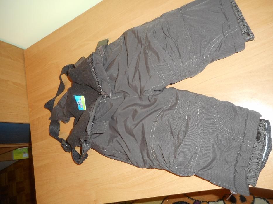Spodnie ocieplane, zimowe TOPOLINO rozmiar 74